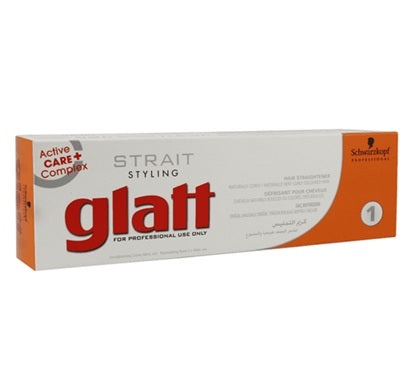 Schwarzkopf Strait Styling Glatt Kit No. 1 – Tratament Profesional pentru Îndreptarea Părului Cret și Vopsit
