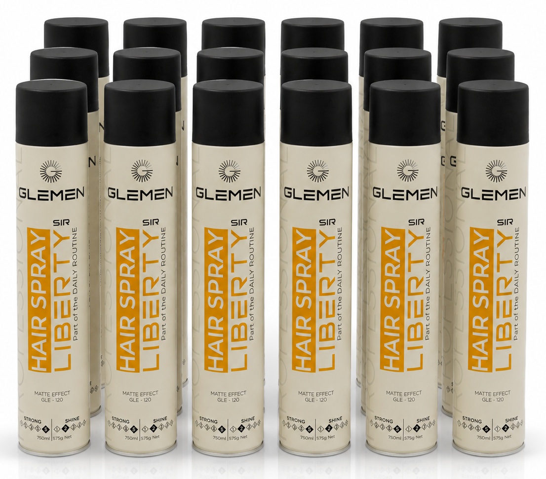 Set 12 Fixative Profesionale Glemen Liberty SIR 750ml