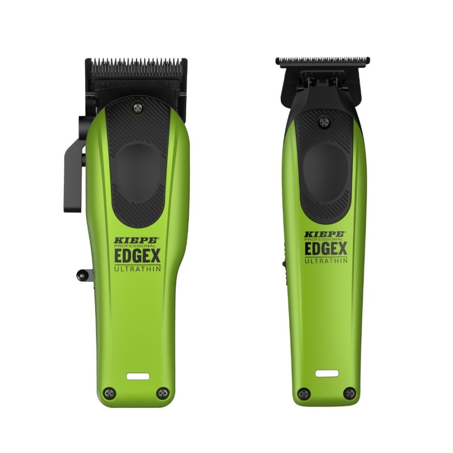 Set combo Kiepe Edgex Green Masina de tuns si Masina de contur fara fir