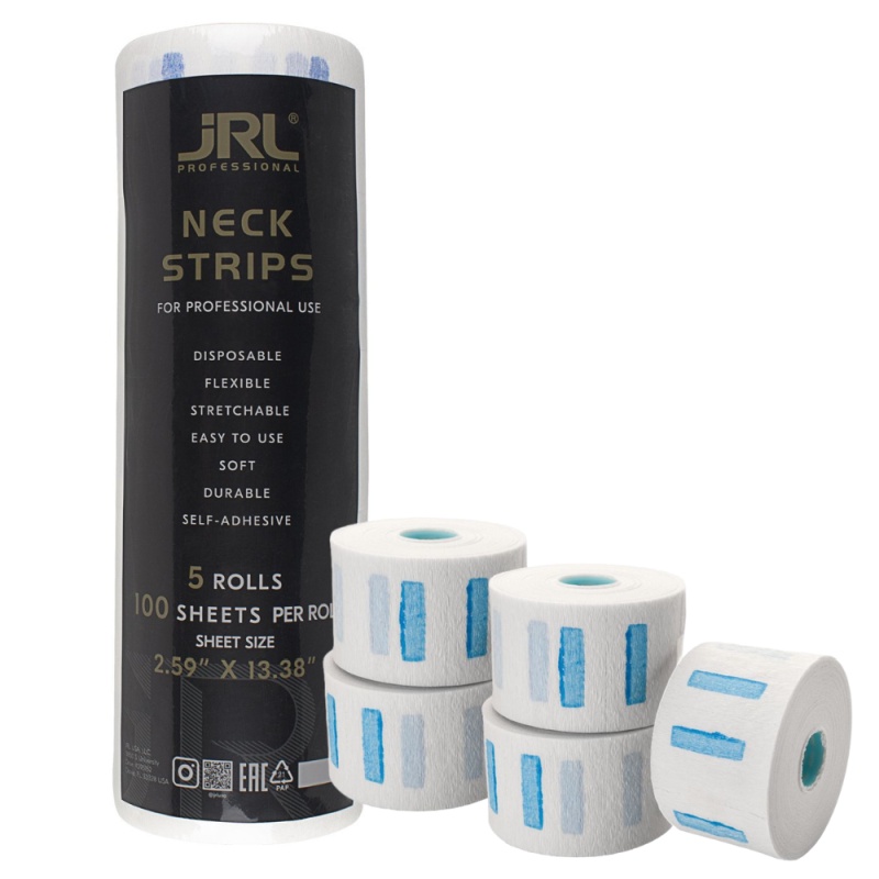 Set Gulere Frizerie 5 role x100 buc JRL White