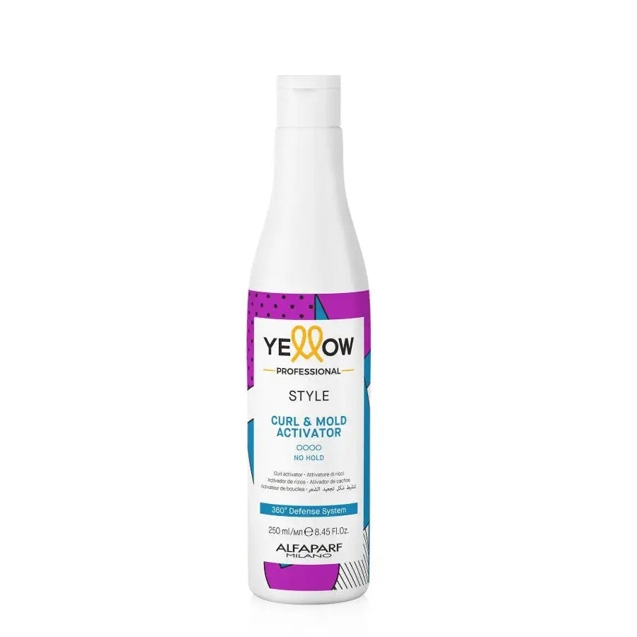 Yellow Style Activator Curl & Mold 250ml – Definire și Elasticitate pentru Bucle Perfecte