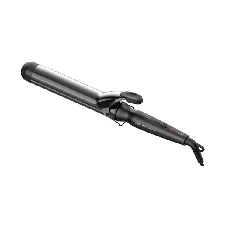 GA.MA Silk Salon Ondulator Profesional – Tehnologie Titan-Ceramică, Nano Silver, 5 Trepte de Temperatură și Dimensiuni Variate (9–38 mm) pentru Bucle