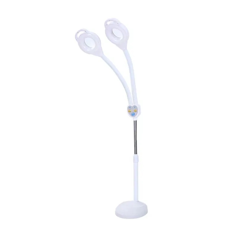 Lampa LED Salon - Dubla, 2 Dioptrii de Marire x8, Reglaje individuale pe Intensitate
