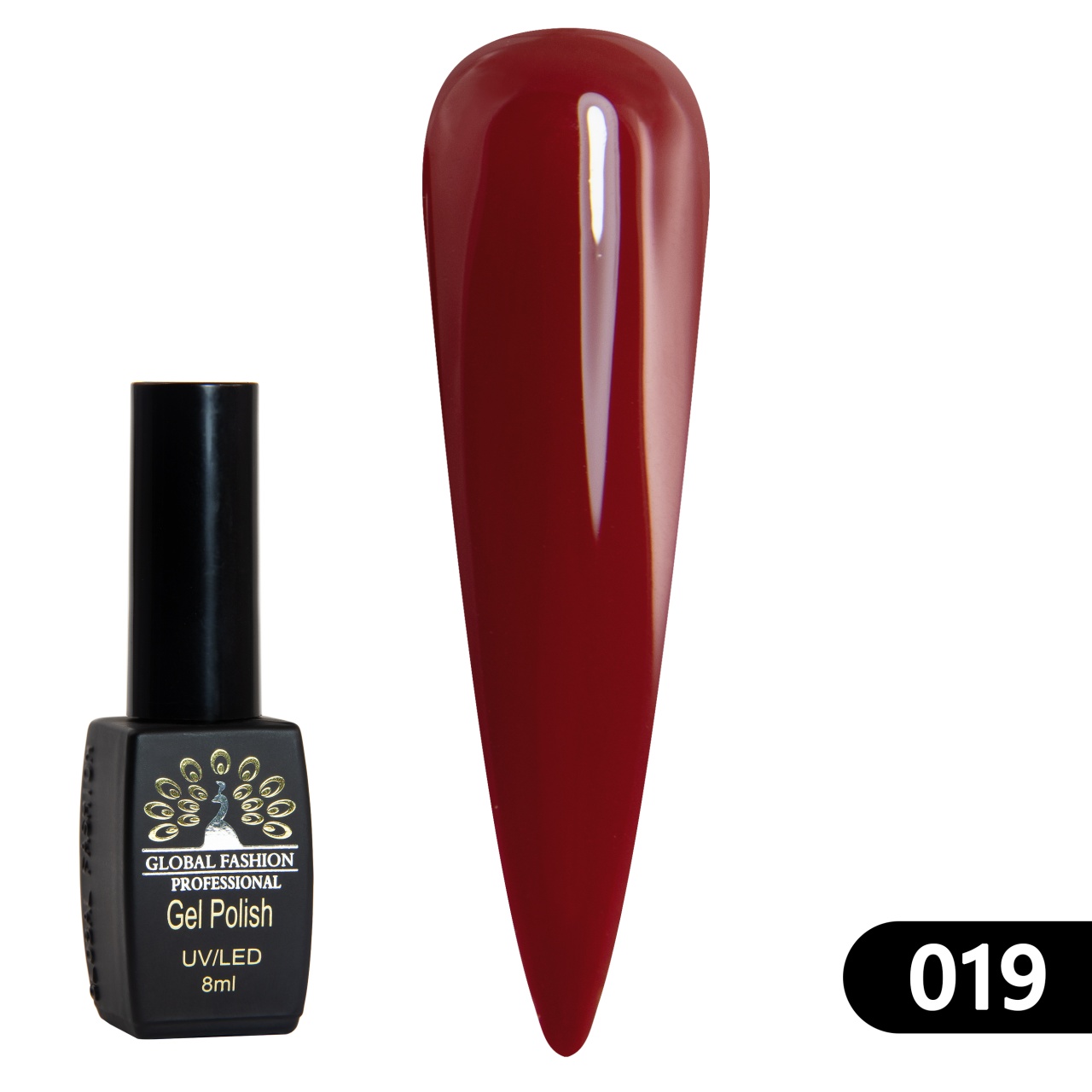 Oja semipermanenta BLACK ELITE, 8 ml, 019 - TPO Free