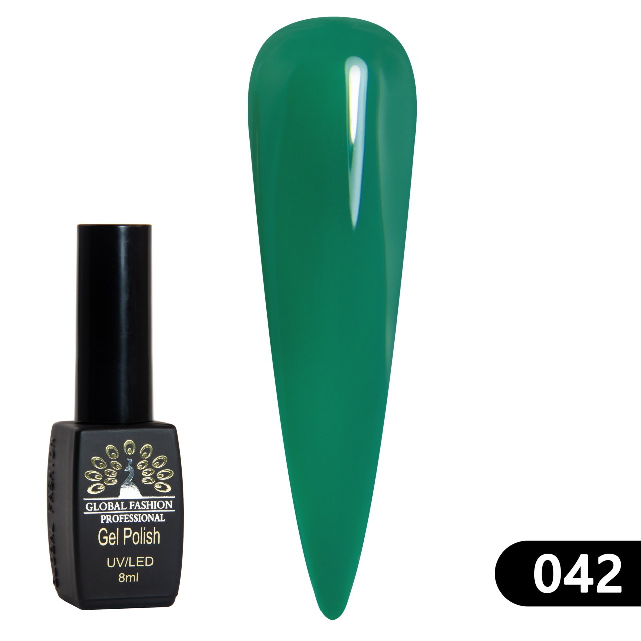 Oja semipermanenta BLACK ELITE, 8 ml, 042 - TPO Free