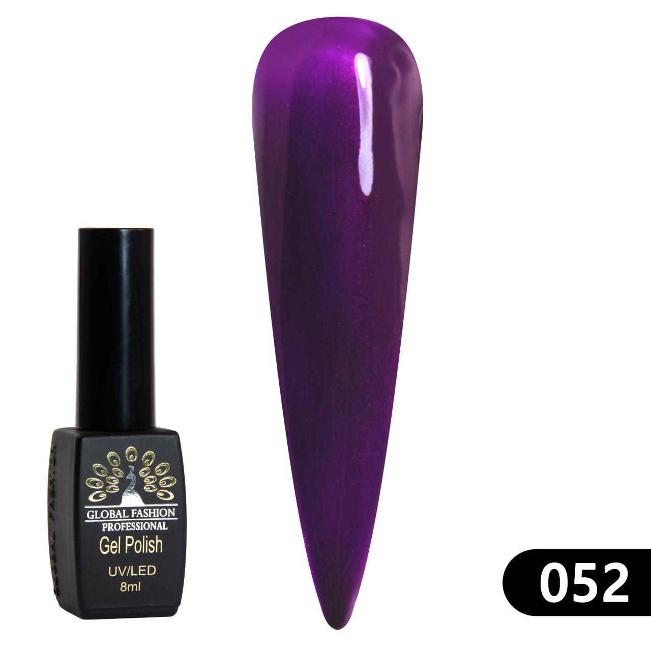 Oja semipermanenta BLACK ELITE, 8 ml, 052 - TPO Free