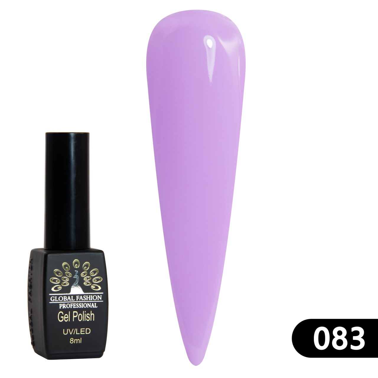 Oja semipermanenta BLACK ELITE, 8 ml, 083 - TPO Free