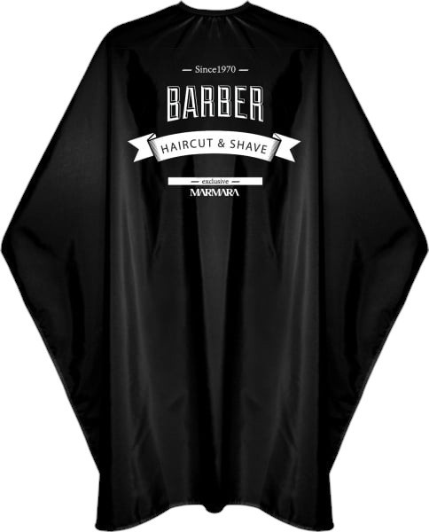 Pelerina frizerie Marmara Barber Cape Classic Black