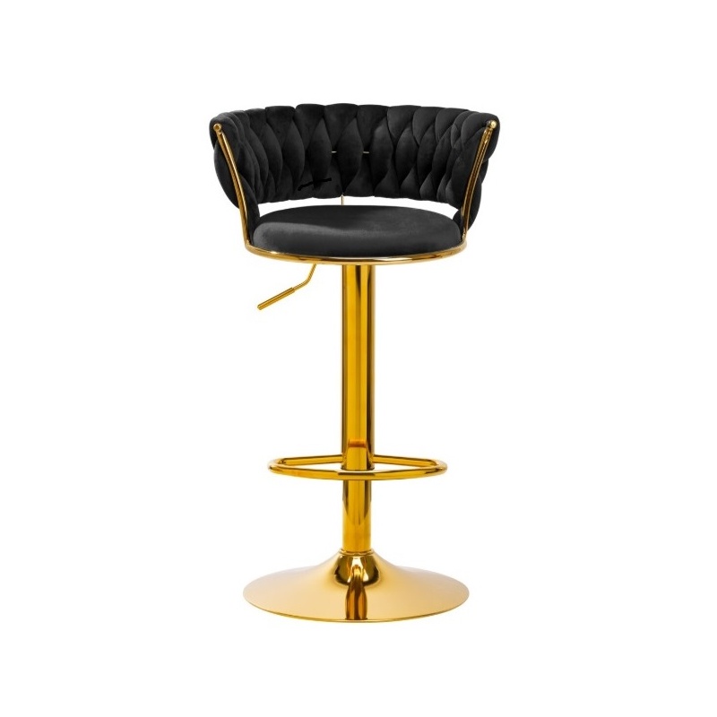 Scaun Make-up Eliselle, Tapiterie Neagra