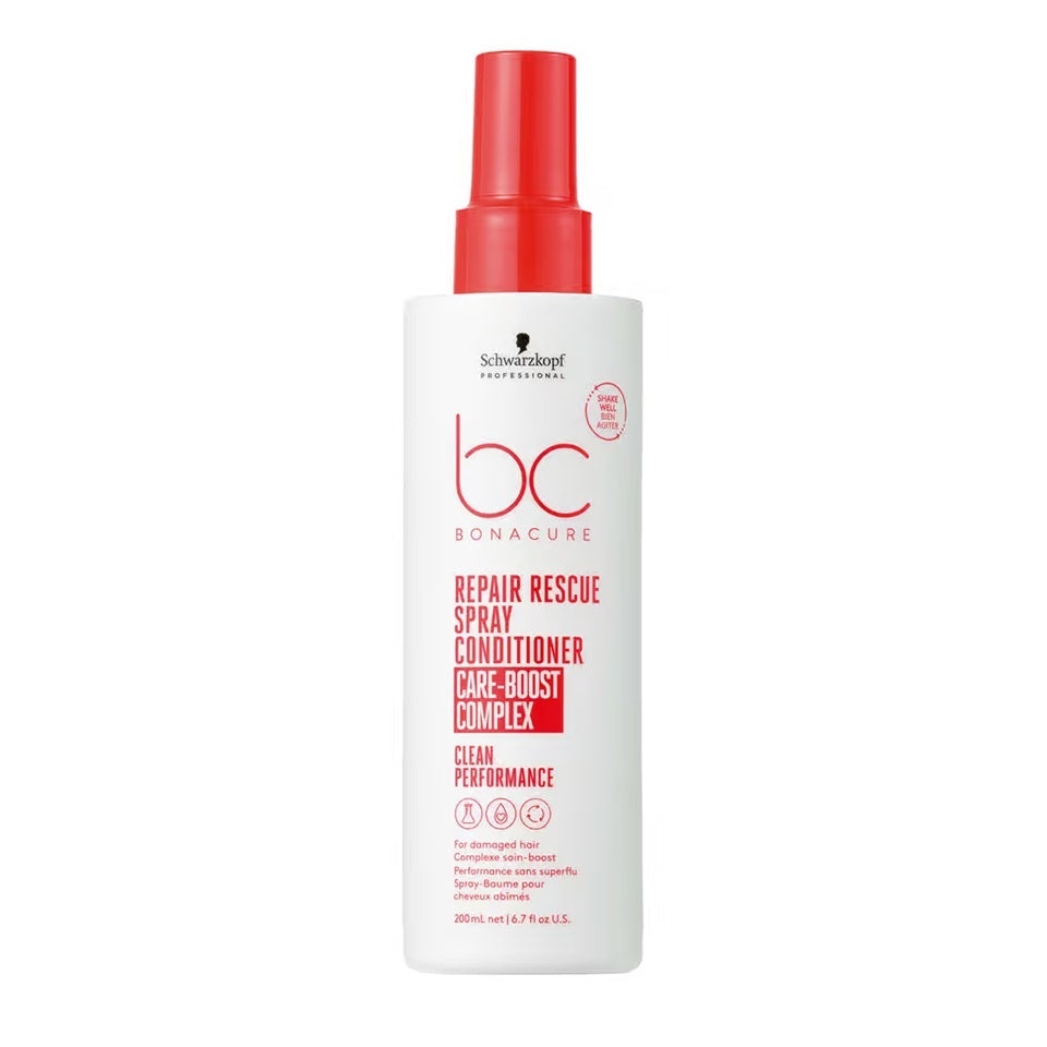 Schwarzkopf Professional BC Bonacure Repair Rescue Spray Conditioner 200ml – Balsam Leave-In Bifazic Profesional pentru Regenerare Instantă,