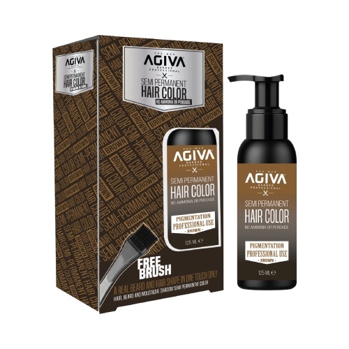 Vopsea de barba Agiva Brown 125ml