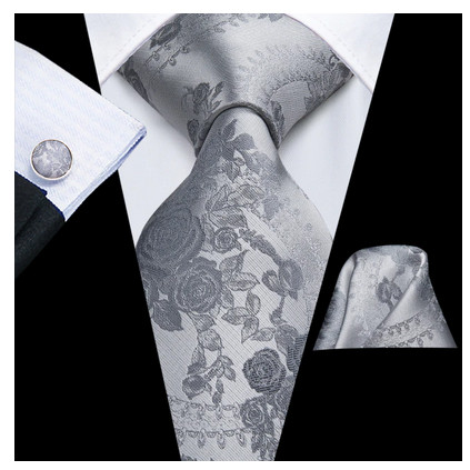 Set cravata + batista + butoni - matase 100% - model 138
