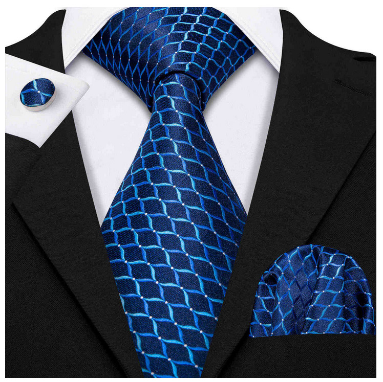 Set cravata + batista + butoni - matase 100% - model 173