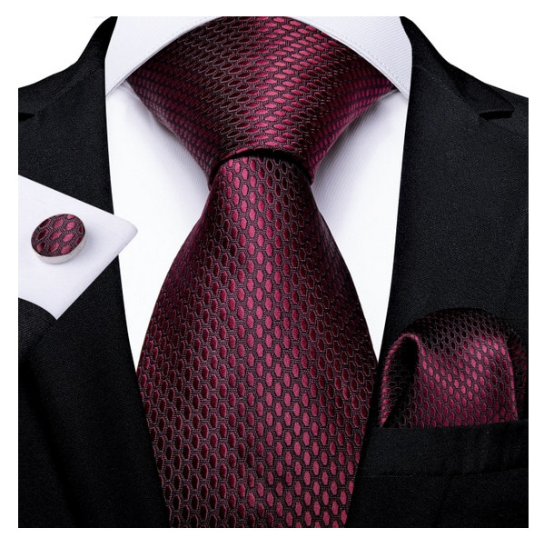 Set cravata + batista + butoni - matase 100% - model 208
