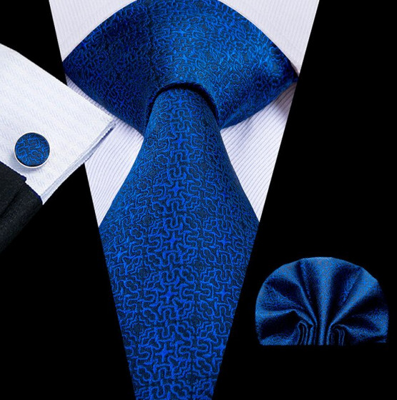 Set cravata + batista + butoni - matase 100% - model 225