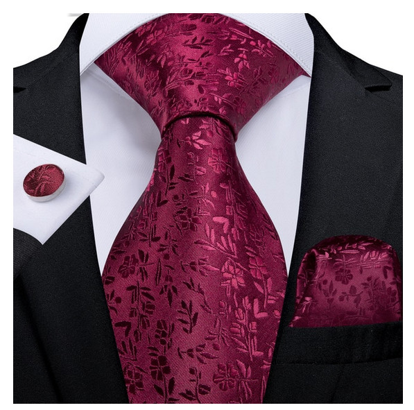 Set cravata + batista + butoni - matase 100% - model 204