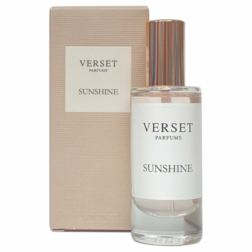 Apa de parfum femei Sunshine, 15 ml, Verset