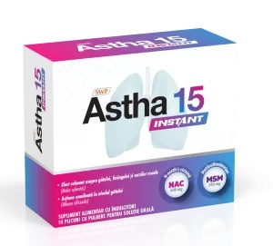 Astha 15 Instant, 10 plicuri, Sun Wave Pharma