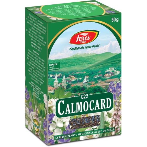 Ceai Calmocard, C22, 50g, Fares
