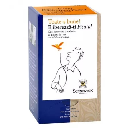 Ceai eco Elibereaza-ti Ficatul, 18 plicuri, Sonnentor