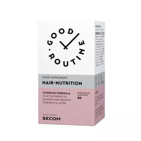 Hair Nutrition Good Routine, 30 capsule vegetale, Secom