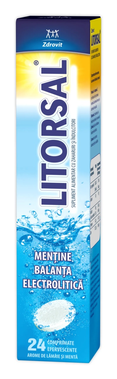 Litorsal, 24 comprimate efervescente, Zdrovit