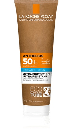 Lotiune hidratanta de fata si corp Anthelios Eco Tube SPF50+, 250ml, La Roche-Posay
