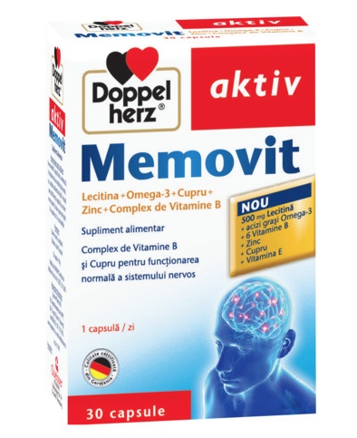 Memovit Aktiv, 30 capsule, Doppelherz