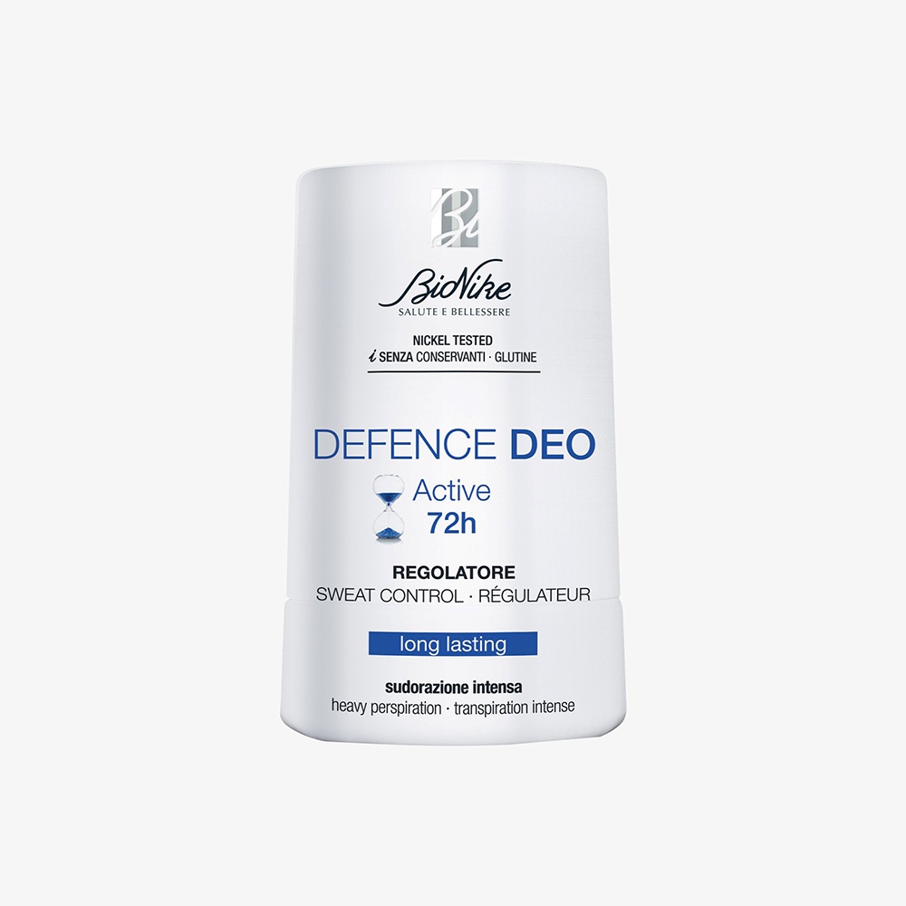 Roll-on Defence Deo Active pentru transpiratie excesiva 72h, 50ml, BioNike