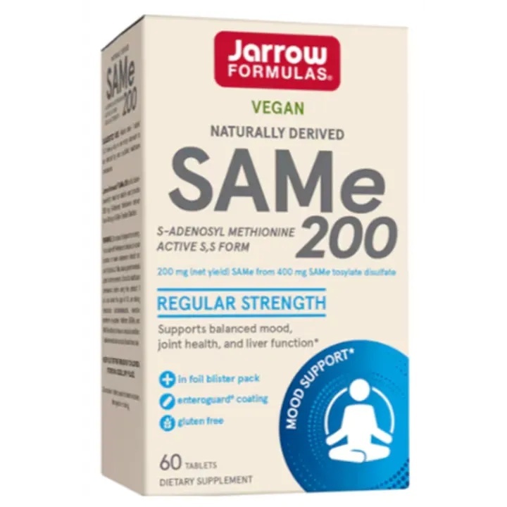 SAM-e 200mg Jarrow Formulas, 60 tablete, Secom