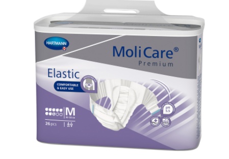 Scutece adulti MoliCare Premium Elastic 8 picaturi, M, 26 bucati,…