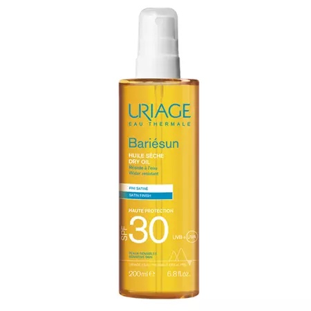 Ulei uscat cu protectie solara Bariesun SPF30, 200ml, Uriage