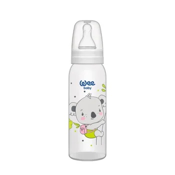 Biberon cu tetina rotunda 0-6l, 250ml, 852, Wee Baby