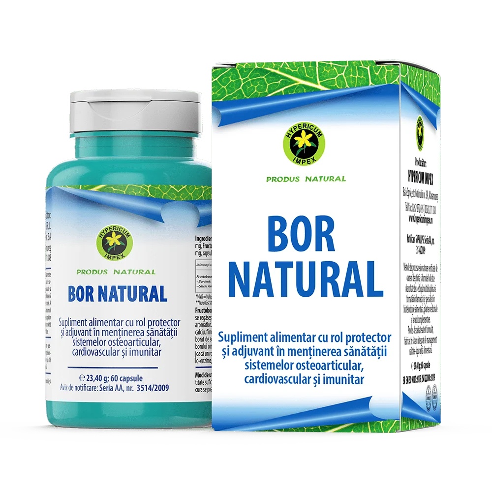 Bor Natural, 60 capsule, Hypericum