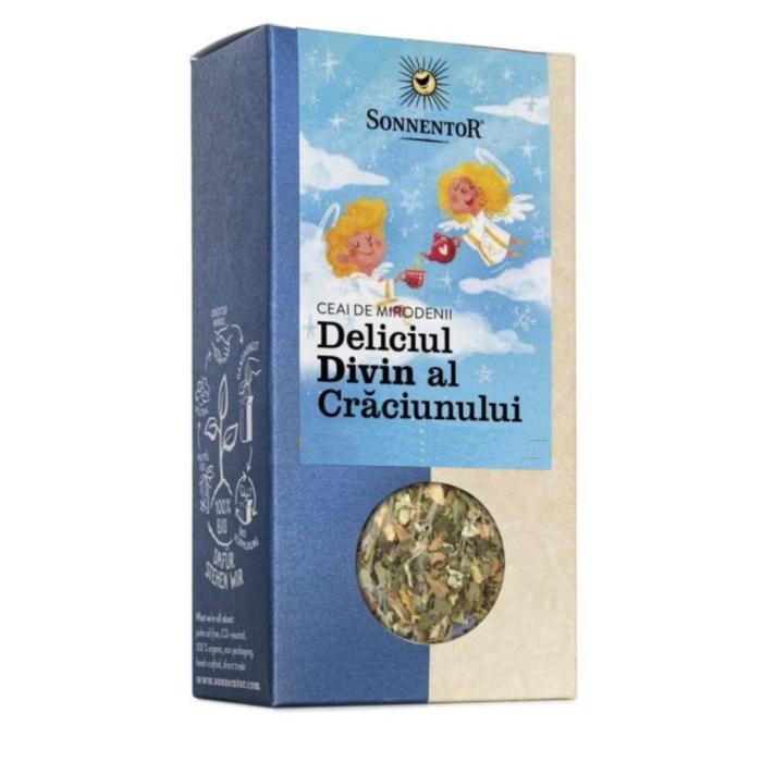 Ceai bio de mirodenii Deliciul divin al Craciunului, 18 plicuri, Sonnentor