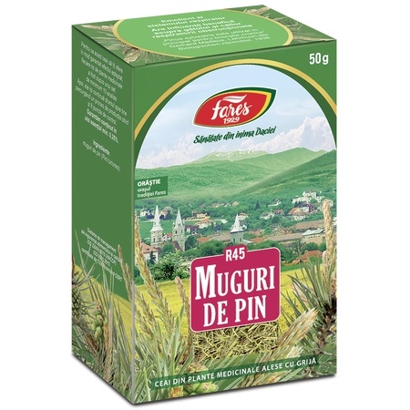 Ceai din muguri de pin, R45, 50g, Fares