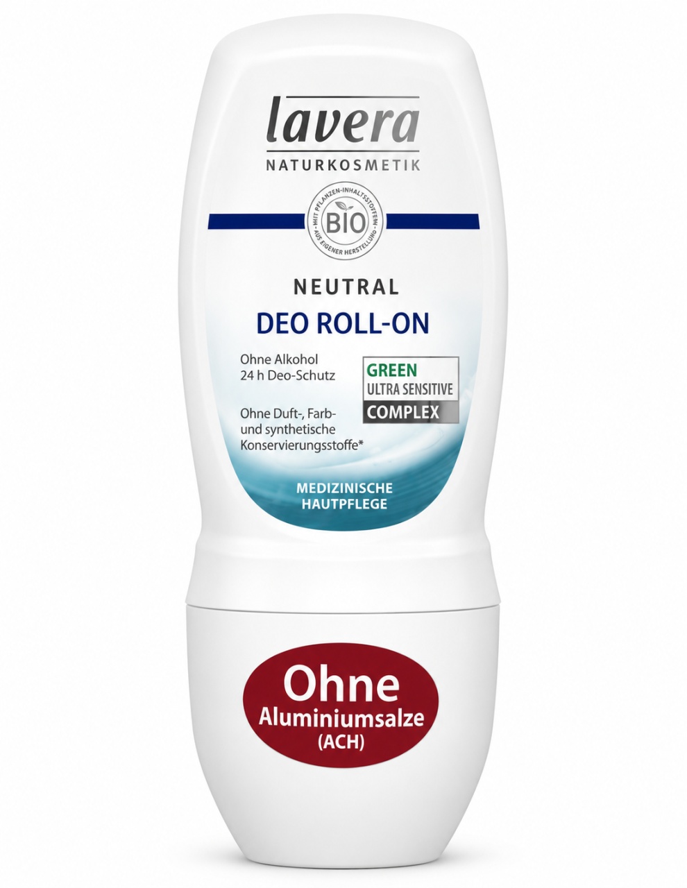 Deodorant Roll-on Neutral, Fără Alcool, 50 ml, Lavera