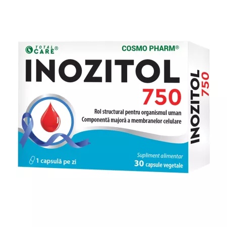 Inozitol 750mg, 30 capsule, Cosmopharm