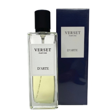 Apa de parfum barbati D'arte, 50 ml, Verset