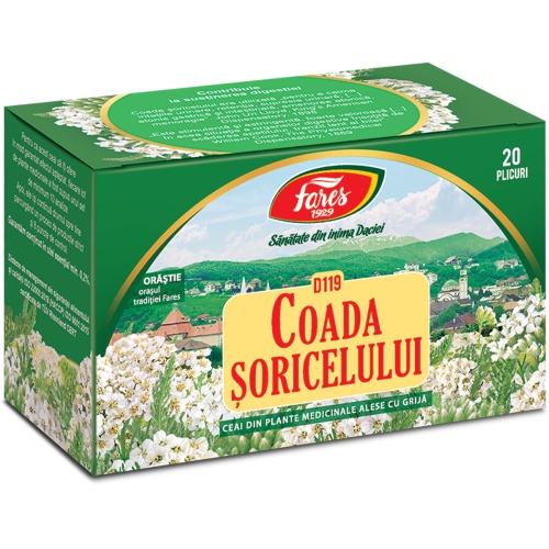 Ceai coada soricelului, 20 plicuri, Fares