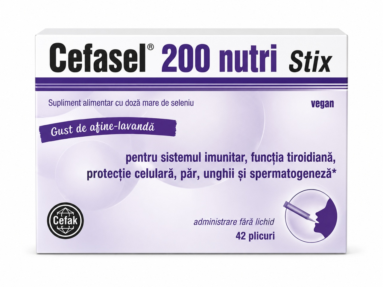Cefasel 200 Nutri Stix, 42 plicuri, Cefak KG