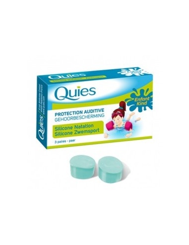 Dopuri urechi silicon Copii, 6 bucati, Quies