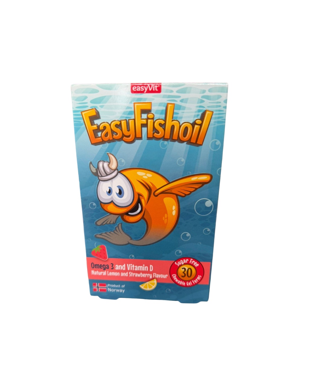 Easy fishoil Omega-3, 30 comprimate masticabile, Easy Vit