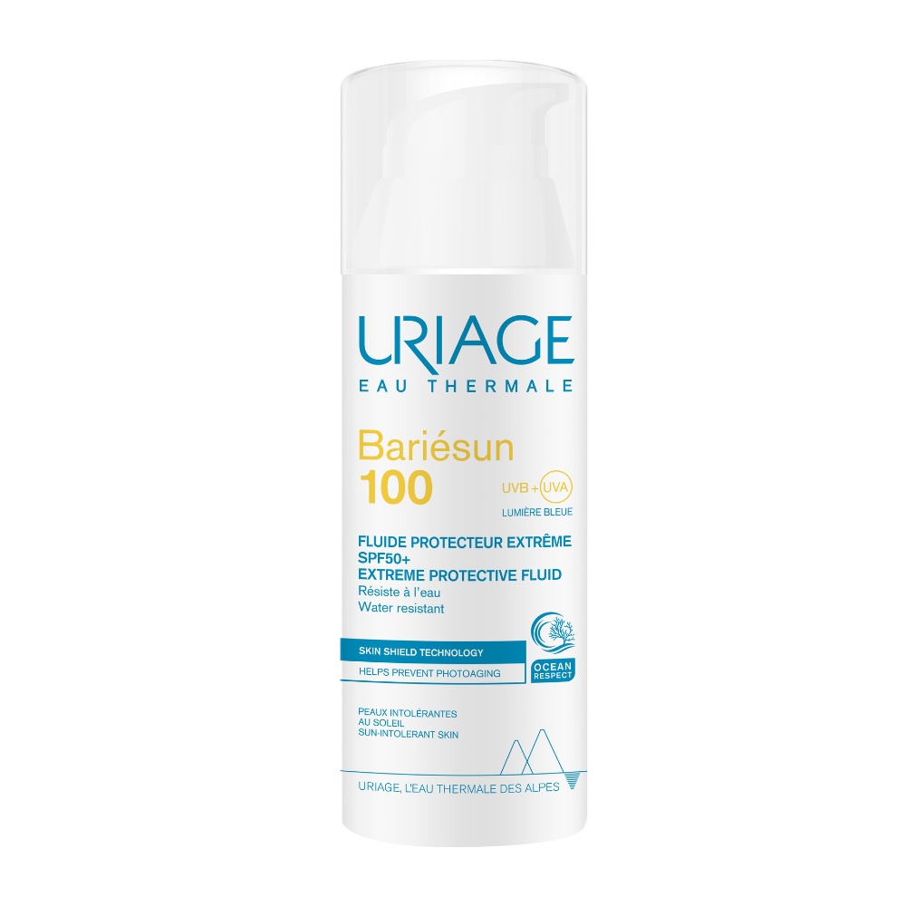Fluid protectie extrema Bariesun 100 SPF50+, 50ml, Uriage