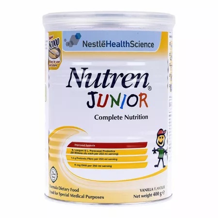 Lapte praf Nutren Junior +12 luni, 400g, Nestle