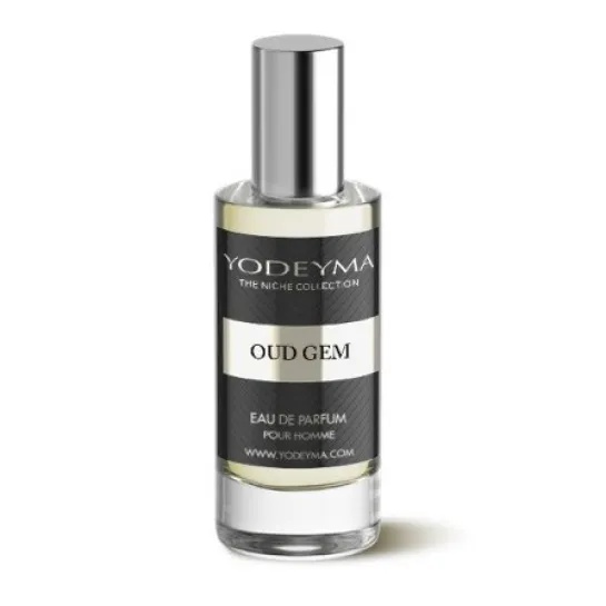 Apa de parfum Oud Gem, 15ml, Yodeyma