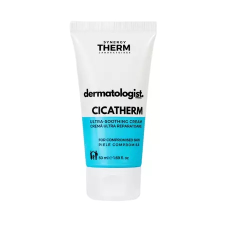 Crema ultra-reparatoare pentru piele iritata si sensibila Cicatherm Dermatologist, 50ml, Synergy Therm