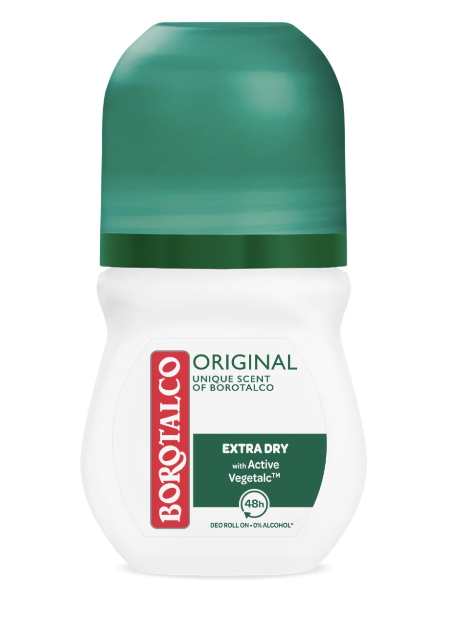 Deo Roll-On Original Extra Dry, 50 ml, Borotalco