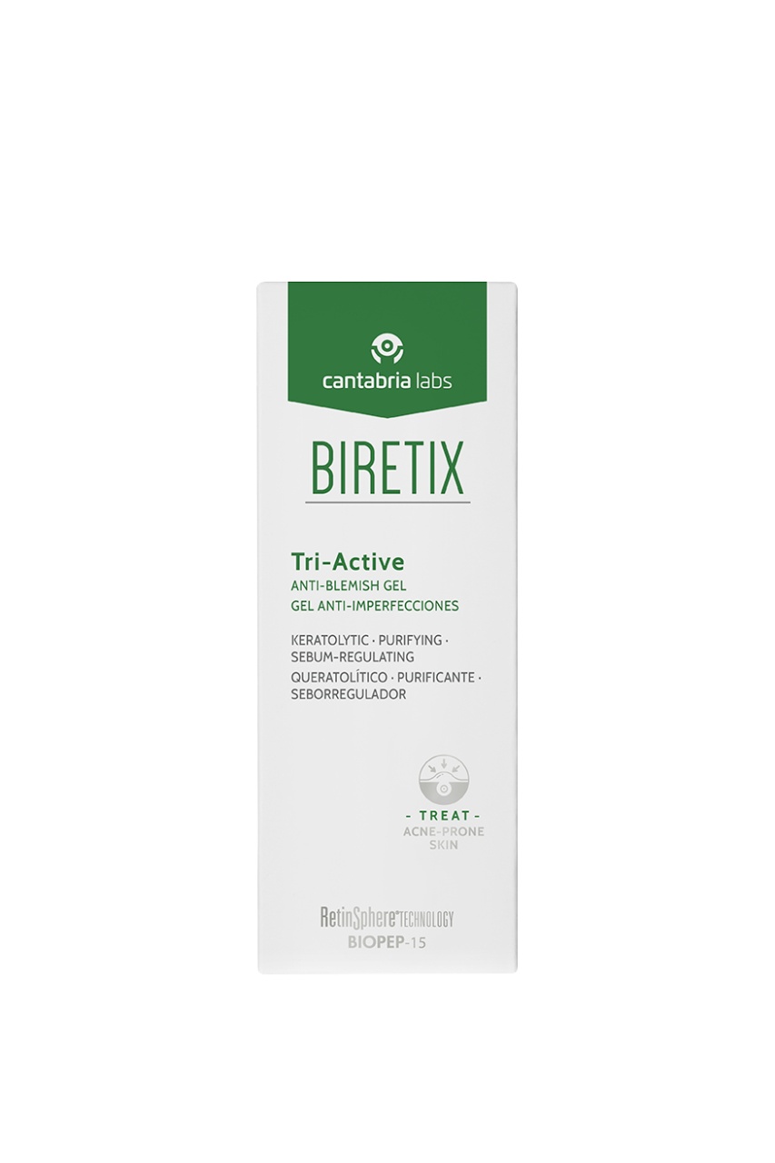 Gel anti-imperfectiuni Tri-Active Biretix, 50 ml, Cantabria Labs