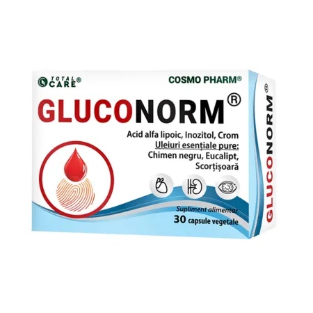 Gluconorm, 30capsule, Cosmopharm